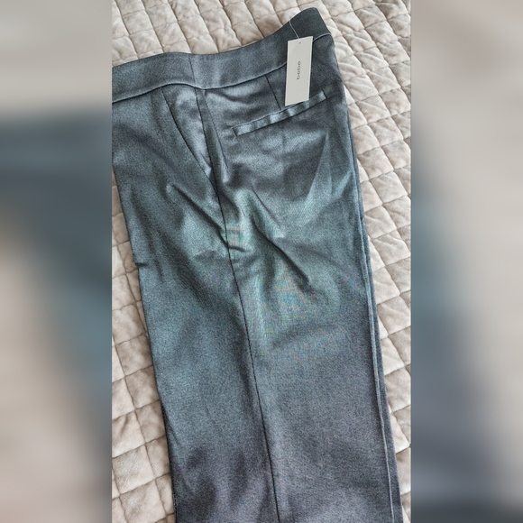 bebe Gray Straight Leg Pants - Picture 3 of 5